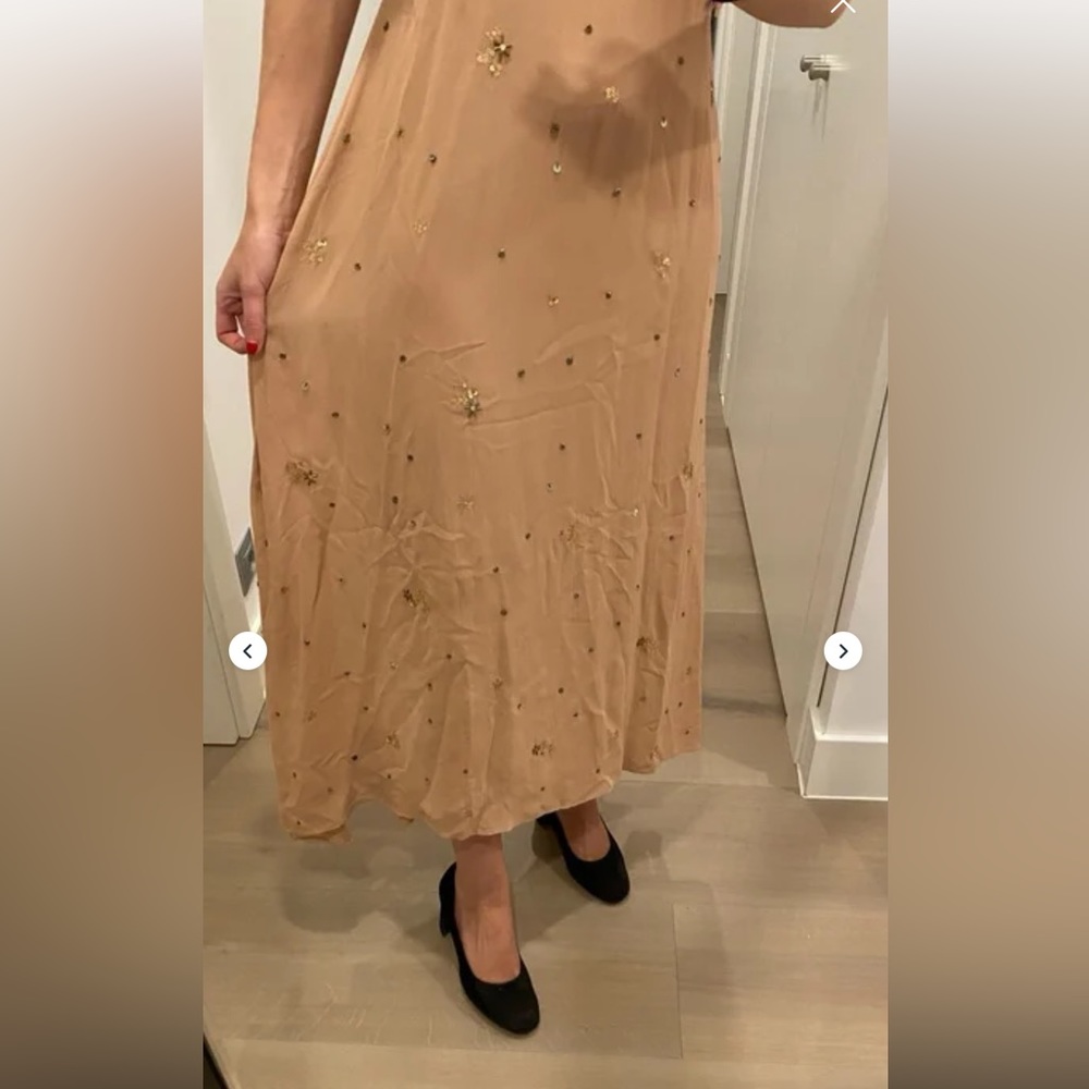 ZARA LIMITED EDITION EMBROIDERED DRESS - Picture 8 of 10